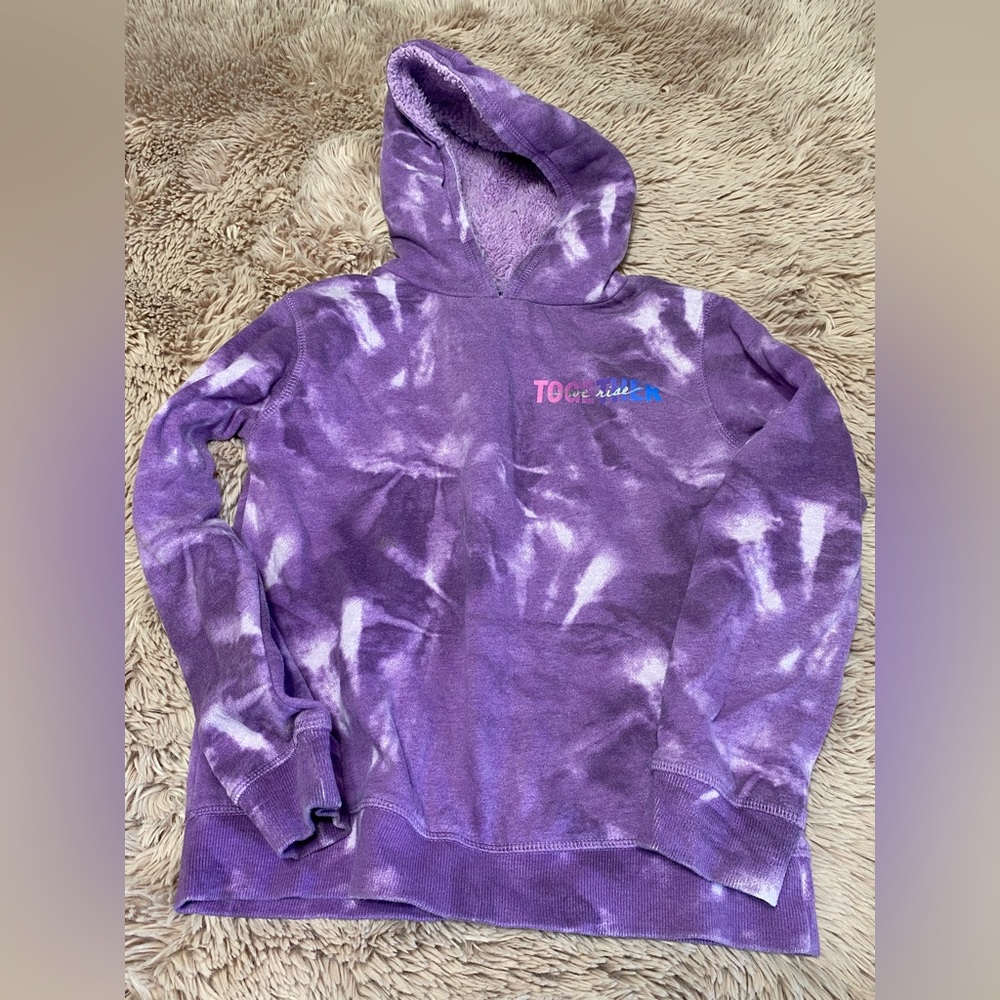 Tie Dyed “Together We Rise” Kids Hoodie